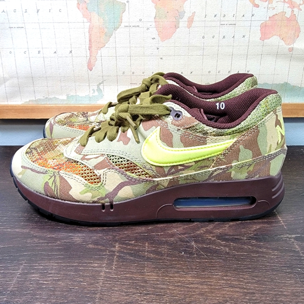 BRAND NEW Nike Air Max 1 '86 OG Camo Light Lemon Twist Men's Size 10.0